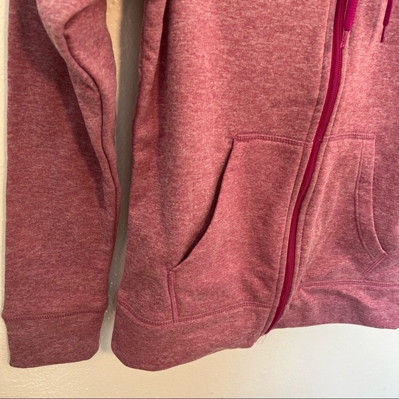 C9 Training Hoodie Full Zip Magenta Heather - Picture 5 of 9